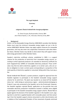 Article 3 of the Renewable Energy Directive 2009/28/EC provides