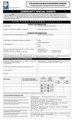 health department - Region of Durham