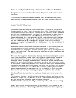 Please do not tell your kids the story before camp. We will tell it on