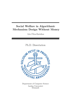 Social Welfare in Algorithmic Mechanism Design Without Money
