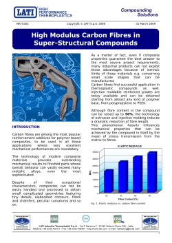 High Modulus Carbon Fibres in Super