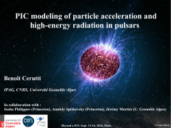 PIC modeling of particle acceleration and high