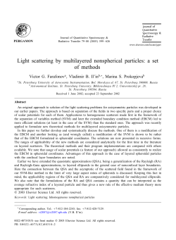 Light scattering by multilayered nonspherical particles: a set of