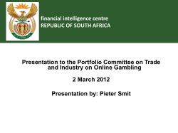 (FATF) &ndash; South Africa is a member of the