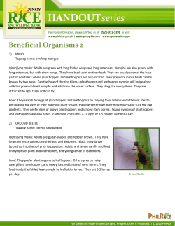 Beneficial Organisms 2