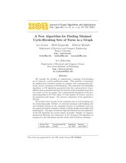 A New Algorithm for Finding Minimal Cycle