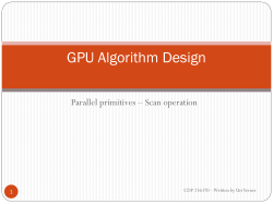 GPU Algorithm
