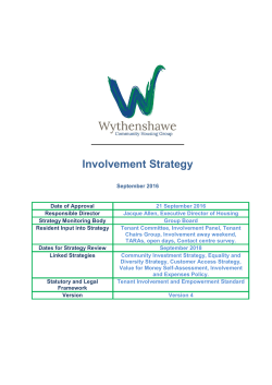 Involvement Strategy