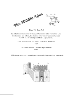 Requirements of Project