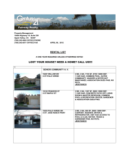 Property Management 18484 Highway 18, Suite 230 Apple Valley