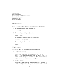 Solution - NYU Computer Science