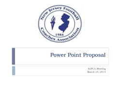 Power Point Proposal