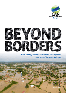 pdf Beyond Borders: How Energy Union can turn the tide against