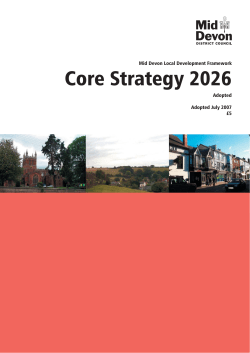 Core Strategy Adopted.indd - Mid Devon District Council