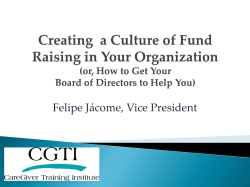 The AAA Way to Fundraising Success
