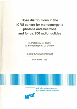 Dose distributions in the ICRU sphere for monoenergetic photons