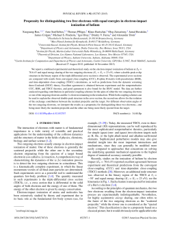 Propensity for distinguishing two free electrons with