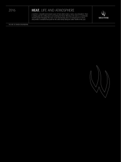 HEAT, LIFE AND ATMOSPHERE