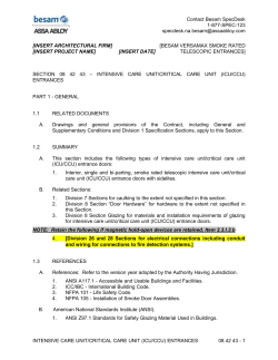 section 084243 - ASSA ABLOY Entrance Systems