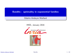 Bandits: Theory, Applications, Frontiers