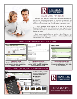 selections and approvals made easy