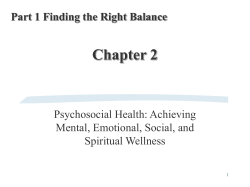 psychosocial dimensions of health