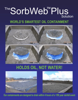 holds oil, not water!