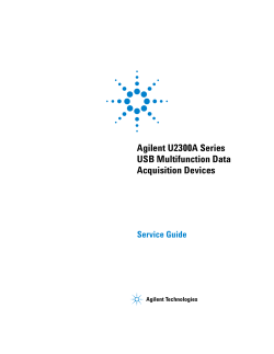 Agilent U2300A Series USB Multifunction Data Acquisition Devices