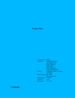 2 Project Estimates