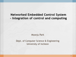 Preemptive scheduling