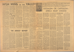 socialism or capitalism- africa must choose