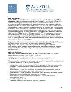 Completed application