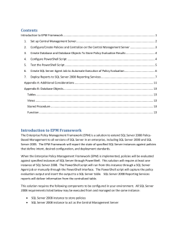 The EPM framework PowerShell script will accept a parameter for