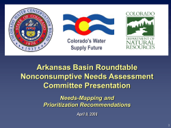 Statewide Water Supply Initiative