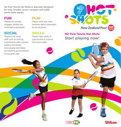 Start playing now! - waihopai tennis club