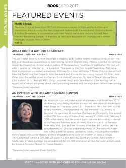 Special Events - Book Expo America