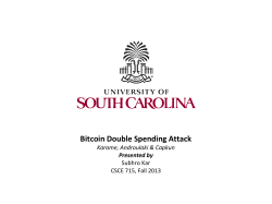 Bitcoin Double Spending Attack Karame, Androulaki