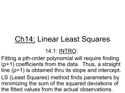 Chap10: SUMMARIZING DATA