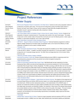Project References