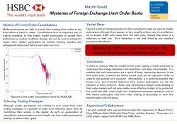 Mysteries of Foreign Exchange Limit Order Books