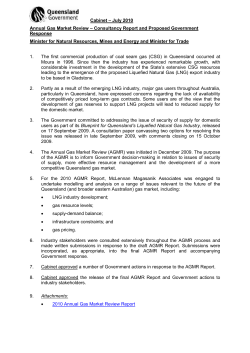Annual Gas Market Review