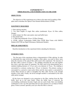 EE 420 - Optical Fiber Communications Lab