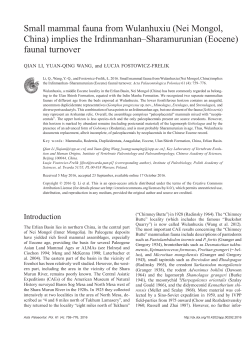 (Nei Mongol, China) implies the Irdinmanhan&ndash;Sharamurunian