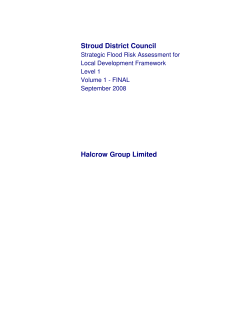 Stroud District Council Halcrow Group Limited