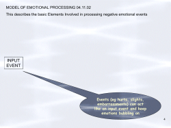 EP Model - Emotional Processing