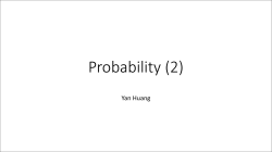 Probability (2)