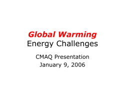 Climate Change Presentation