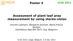 Assessment of plant leaf area measurement by using