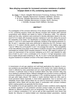 New alloying concepts for increased corrosion resistance of welded