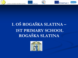Diapozitiv 1 - Animal integration in the educational programme